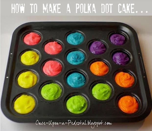 How to Make a Dot Cake How to Make a Dot Cake
