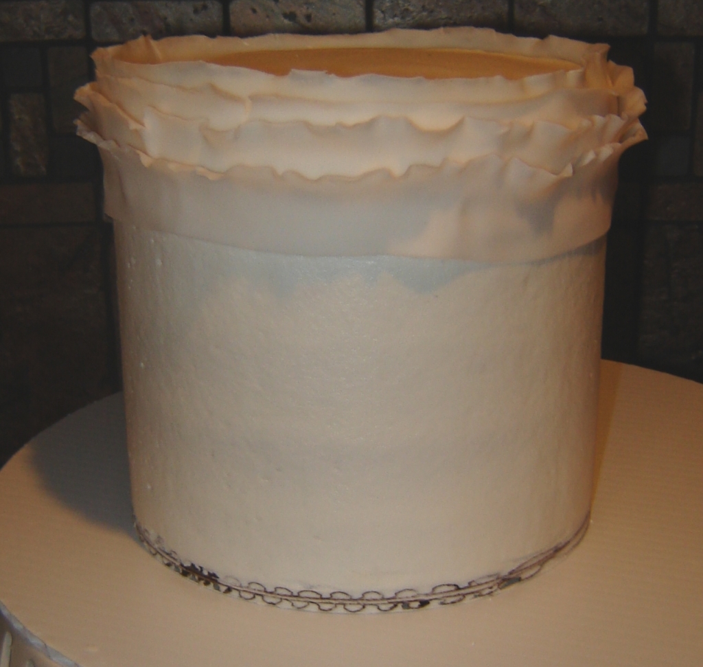 How to Make Buttercream Ruffles On a Cake How to Make Buttercream Ruffles On a Cake
