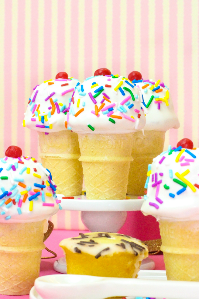 Ice Cream Cone Cupcakes