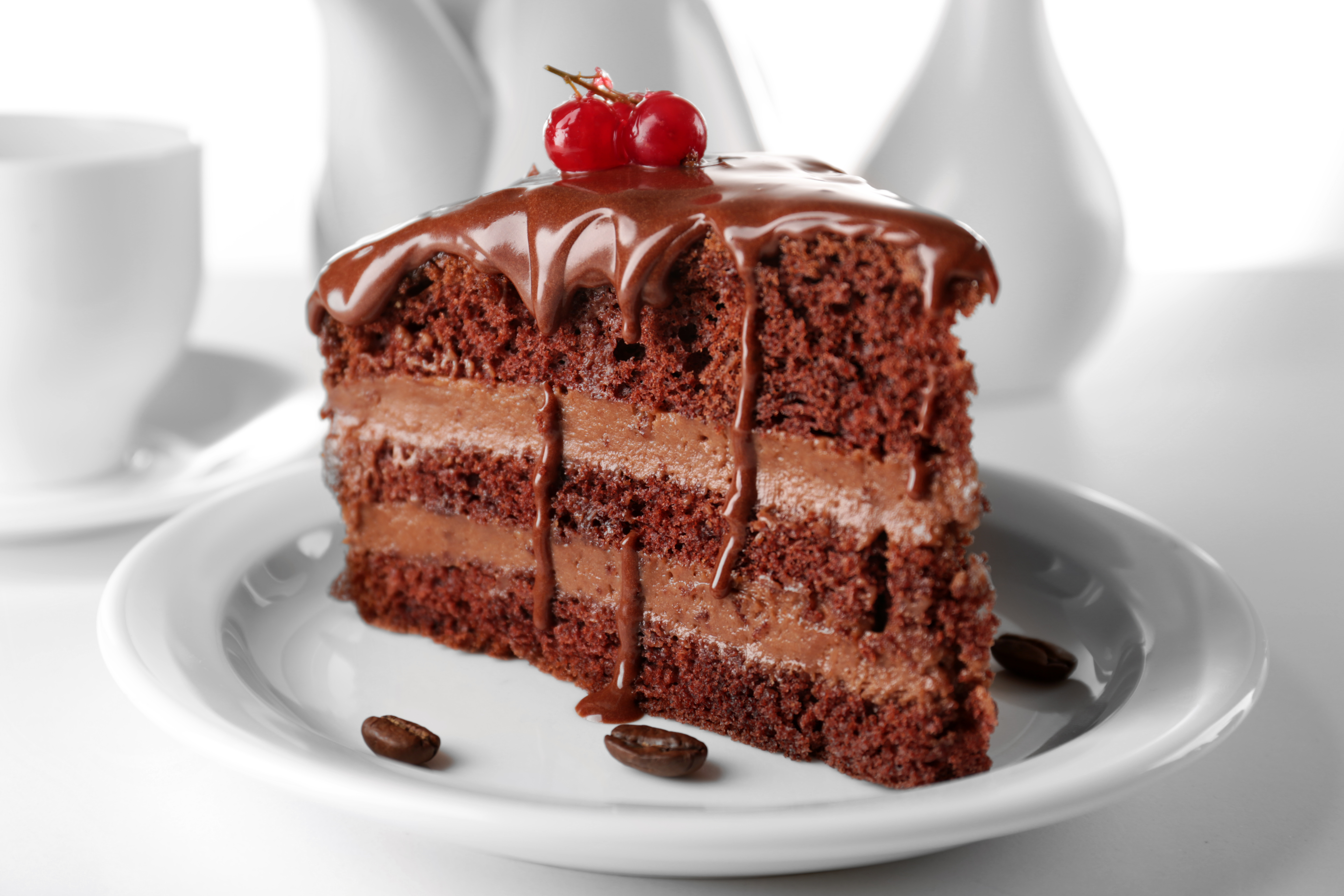 Image of Piece of Chocolate Cake