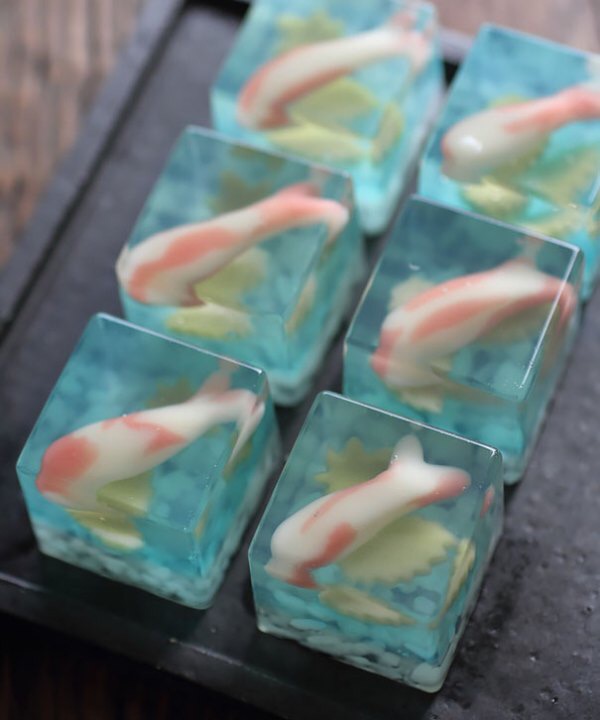 Japanese Desserts Jelly Fish Japanese Desserts Jelly Fish