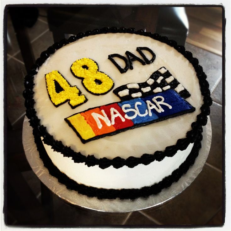 Jimmie Johnson NASCAR Birthday Cakes