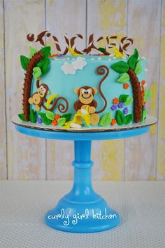 Jungle Monkey Cake Jungle Monkey Cake