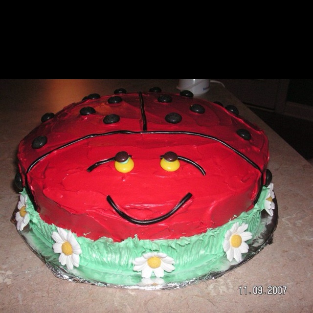 Lady Bug Cake Lady Bug Cake