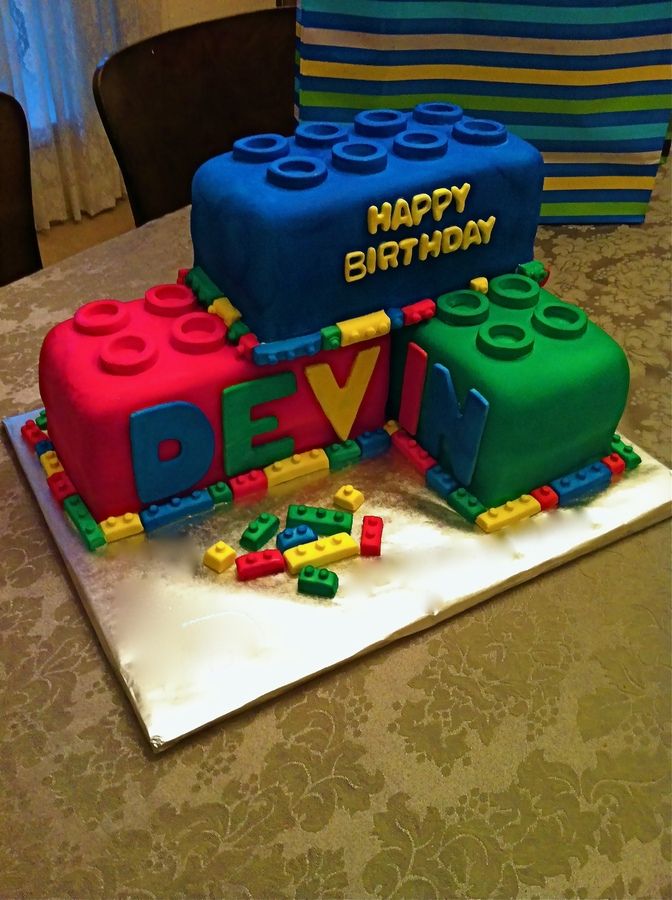 LEGO Birthday Cake