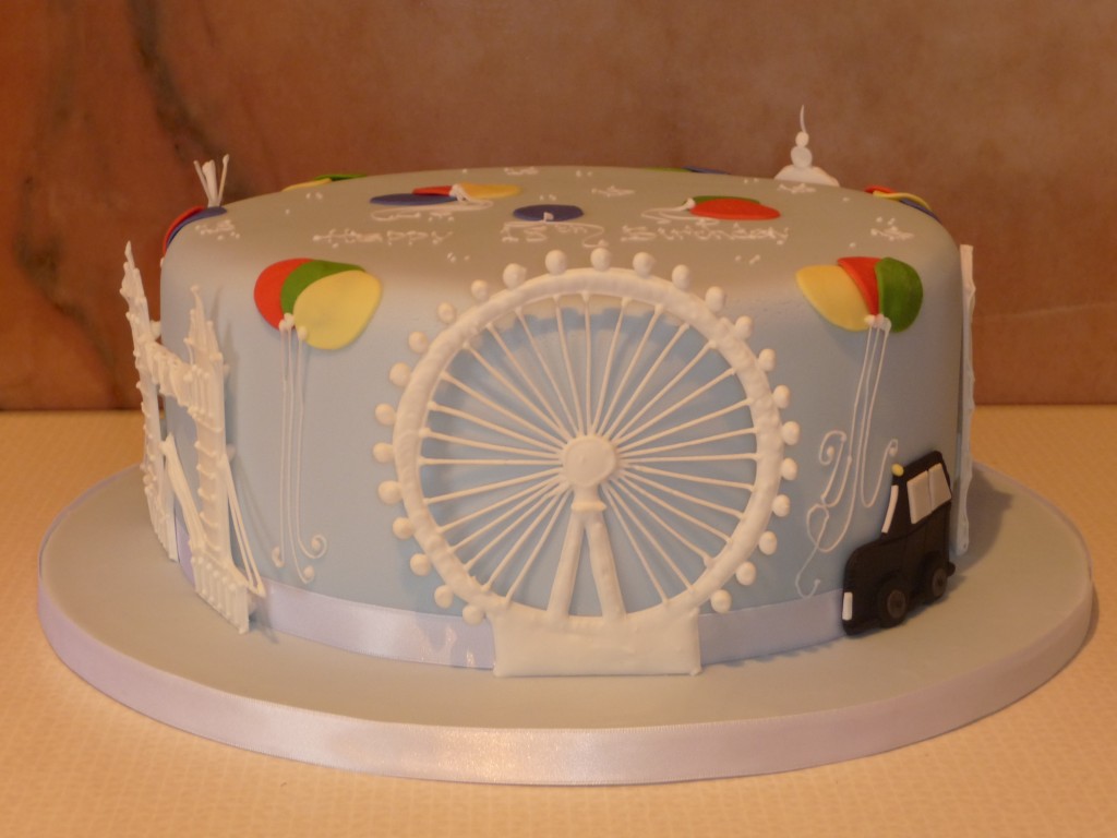 London Eye Birthday Cake