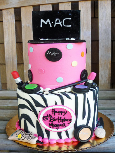 Mac Makeup Birthday Cake