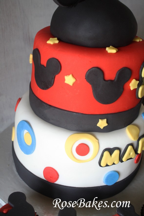 Mickey Mouse Birthday Cake