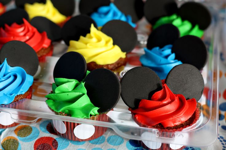 Mickey Mouse Clubhouse Birthday Cupcake Ideas