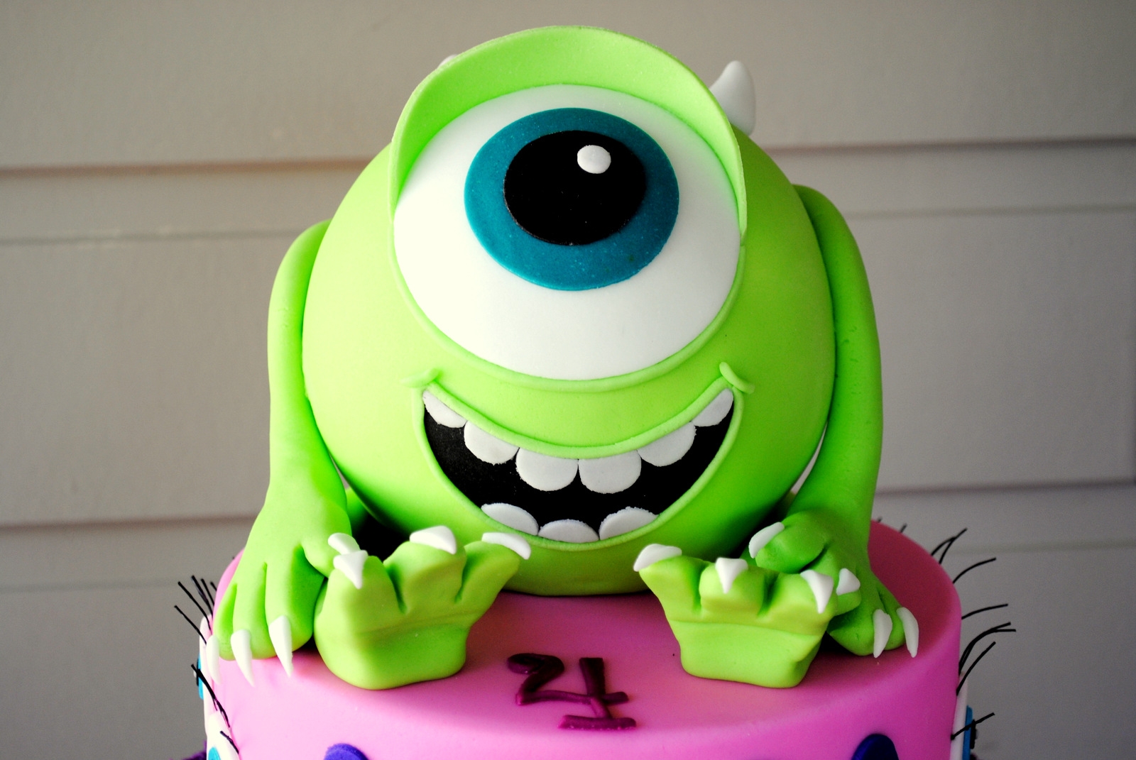 Mike Monsters Inc Birthday Cake