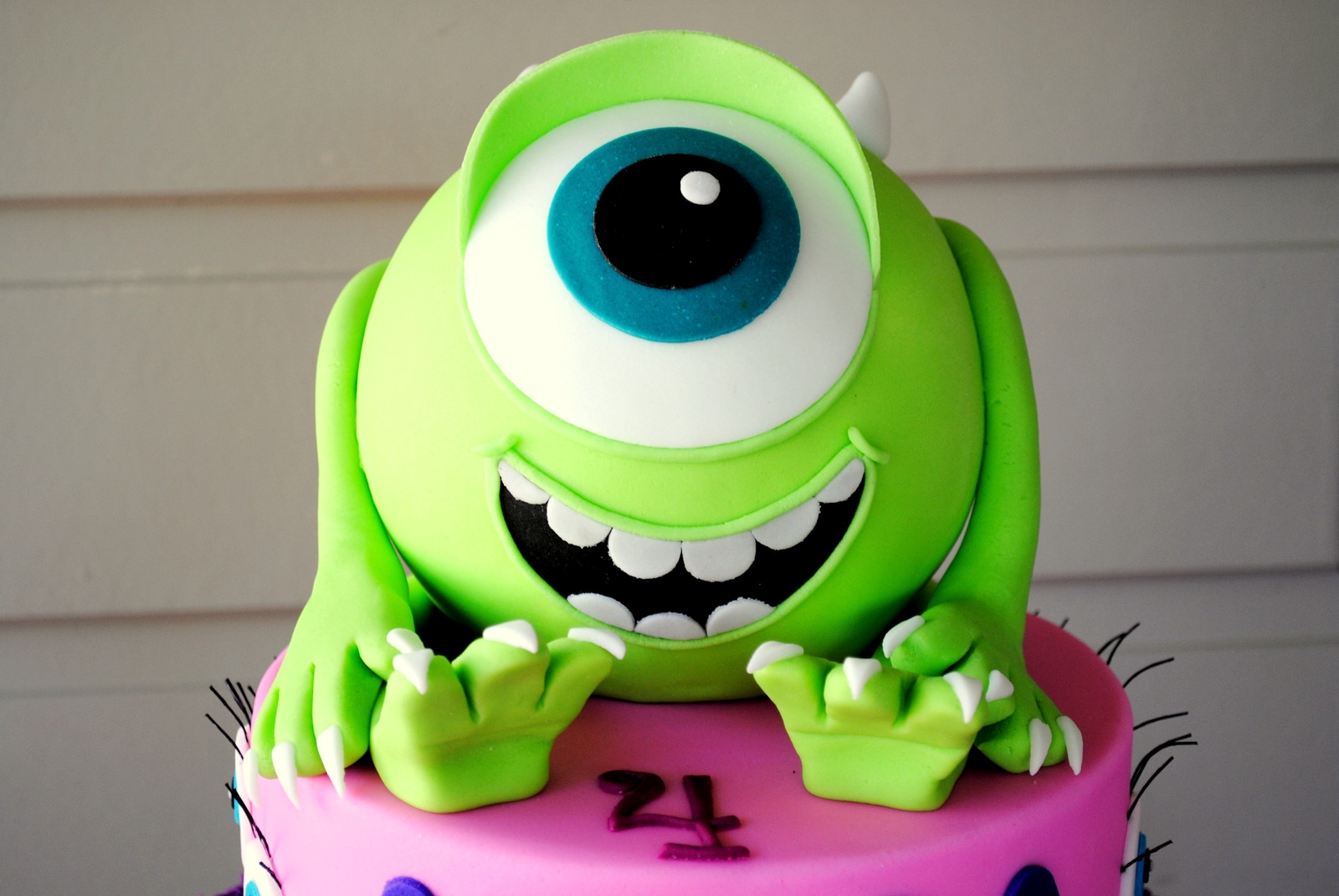 Mike Monsters Inc Birthday Cake Mike Monsters Inc Birthday Cake