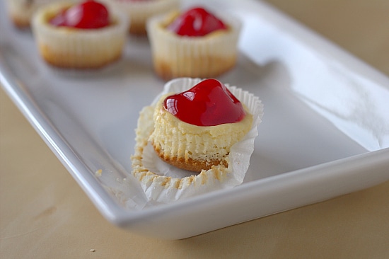 6 Photos of Nilla Wafer Mini Cherry Cheesecakes
