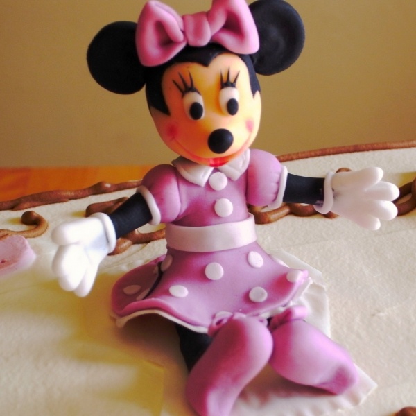 Minnie Mouse Fondant Cake Topper Minnie Mouse Fondant Cake Topper