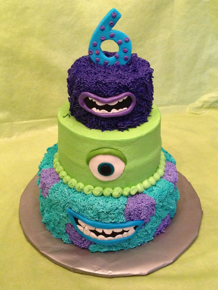 Monsters University Cake