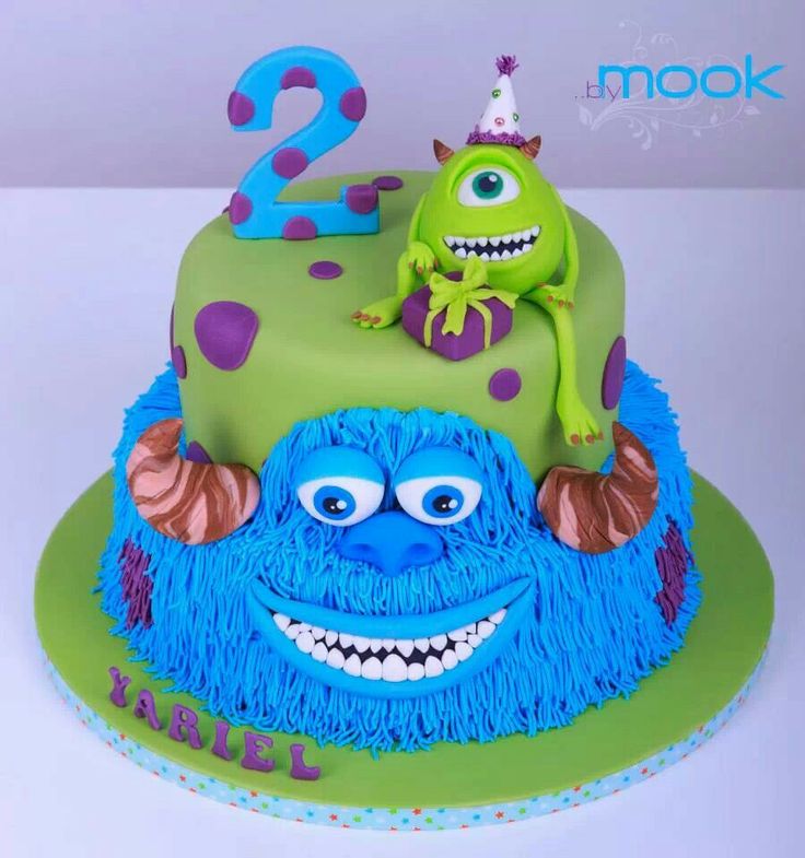 Monsters University Cake