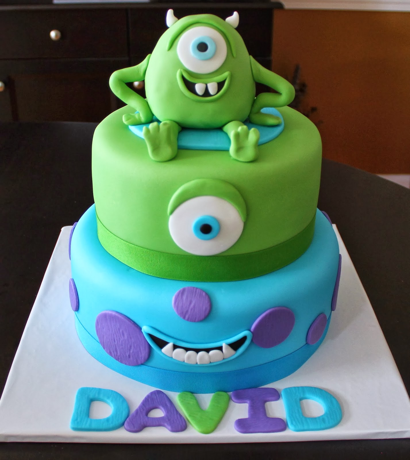 Monsters University Cake