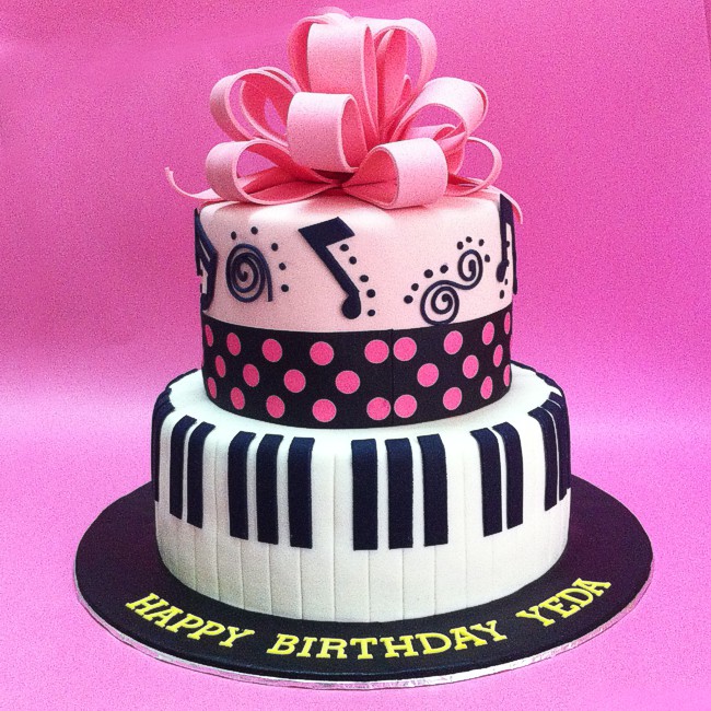 Music Themed Birthday Cake Ideas
