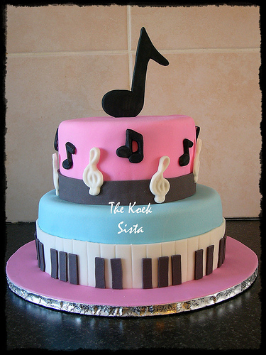 Music Themed Cake Ideas