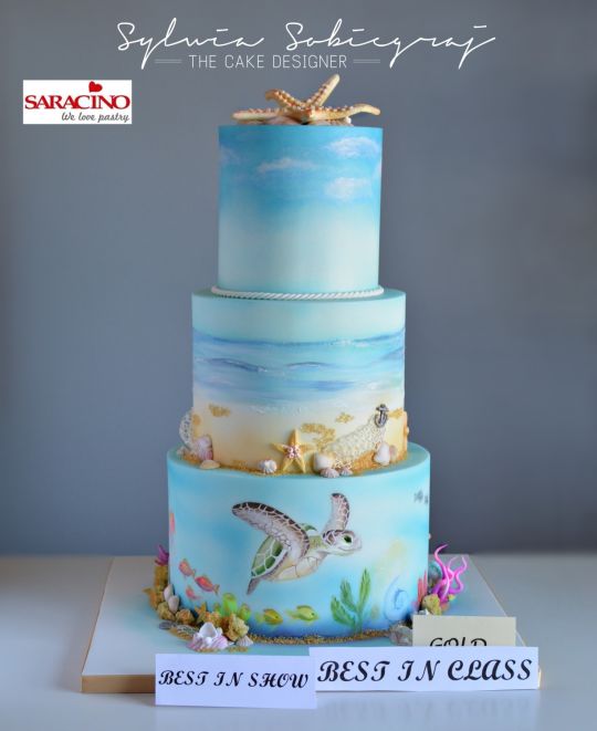Ocean Theme Cake Ocean Theme Cake
