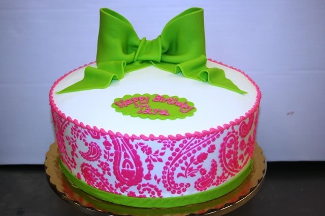 Paisley Birthday Cake Paisley Birthday Cake