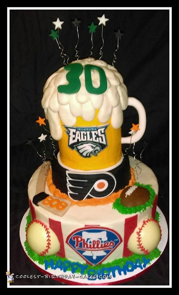 Philadelphia Sports Cake Theme Philadelphia Sports Cake Theme
