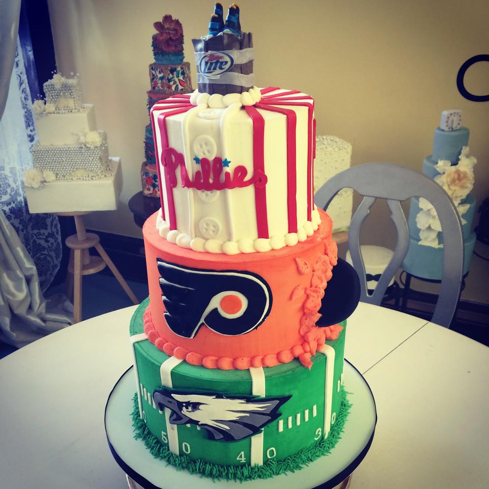 Philadelphia Sports Cake Philadelphia Sports Cake