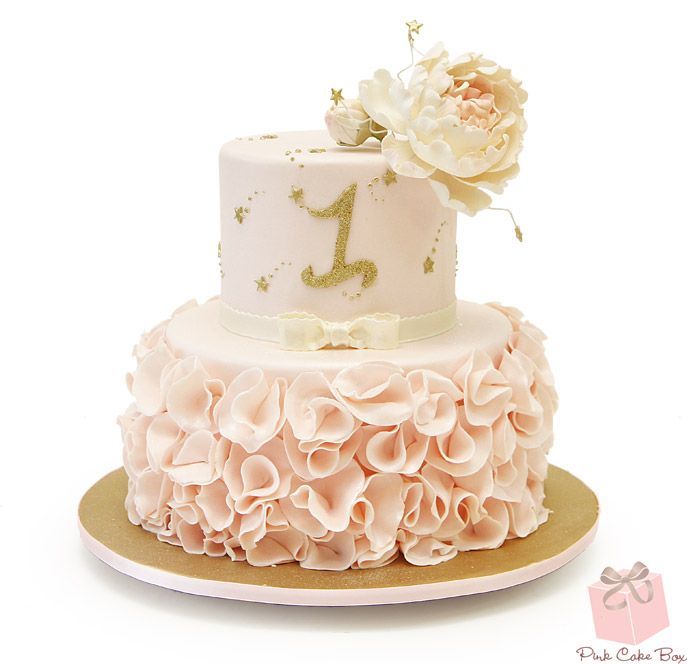Pink and Gold Sweet 16 Birthday Cakes Pink and Gold Sweet 16 Birthday Cakes
