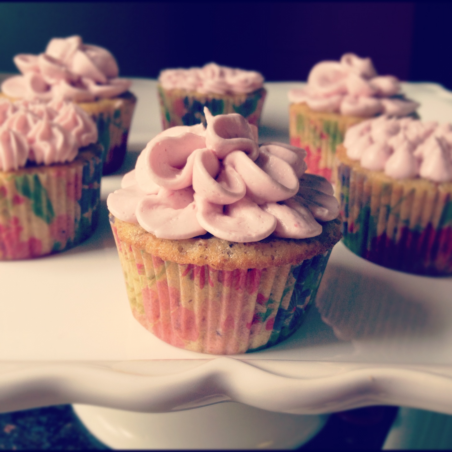 Pistachio Buttercream Cupcakes