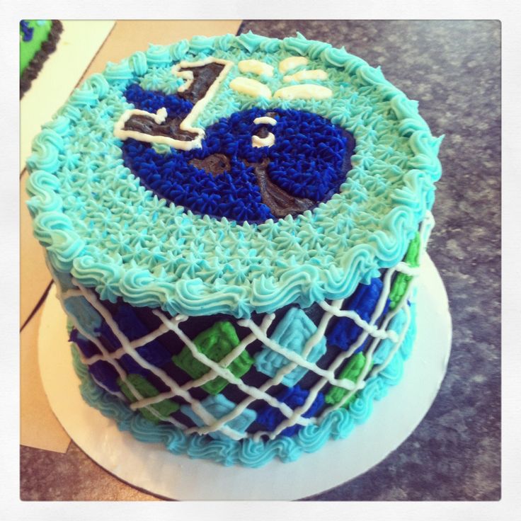 Preppy Ocean Cake Smash