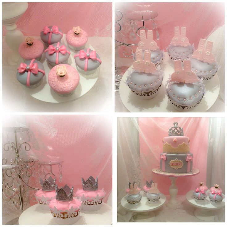 Princess Baby Shower Cake