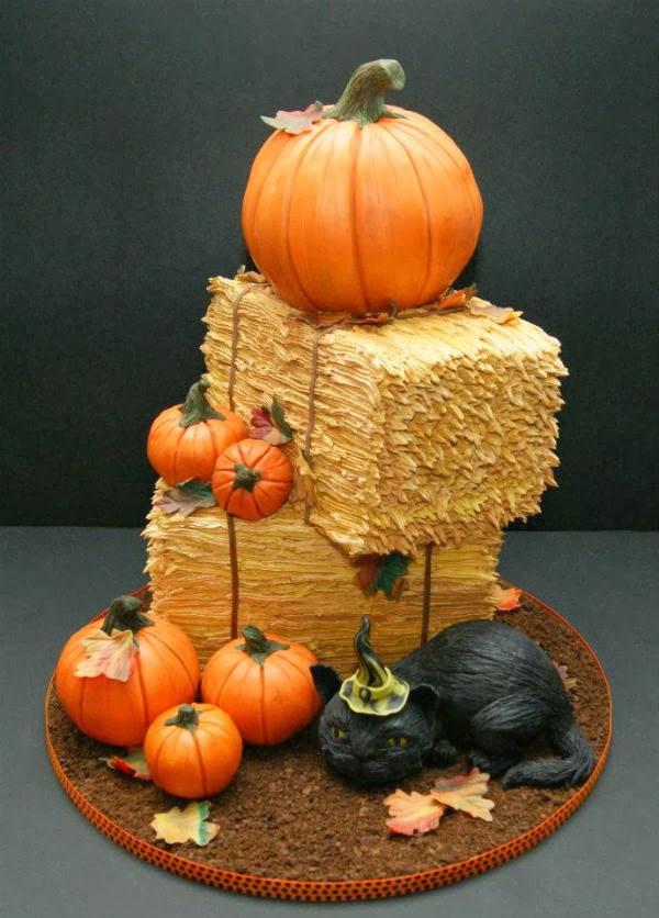 Pumpkin Birthday Cake