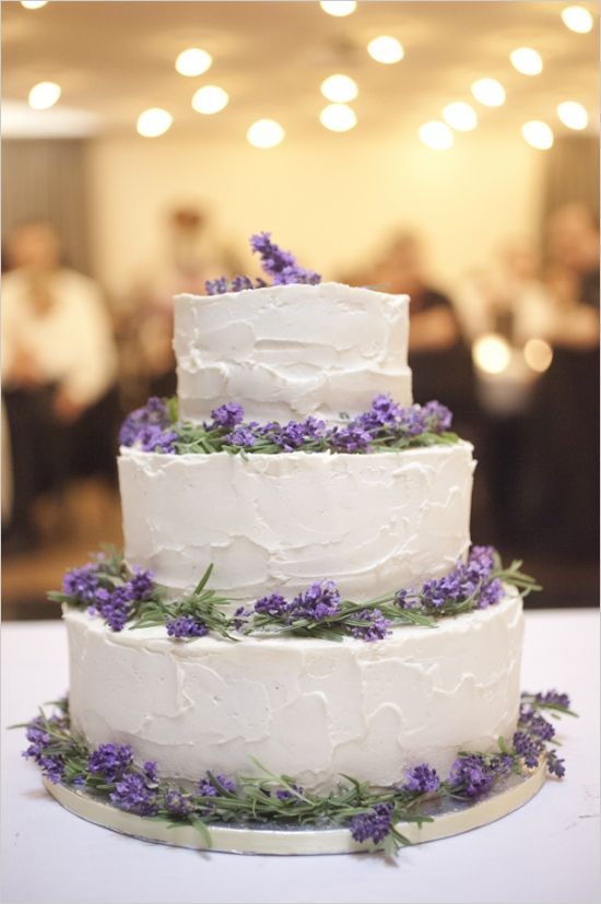 Purple and Lavender Wedding Cake Purple and Lavender Wedding Cake