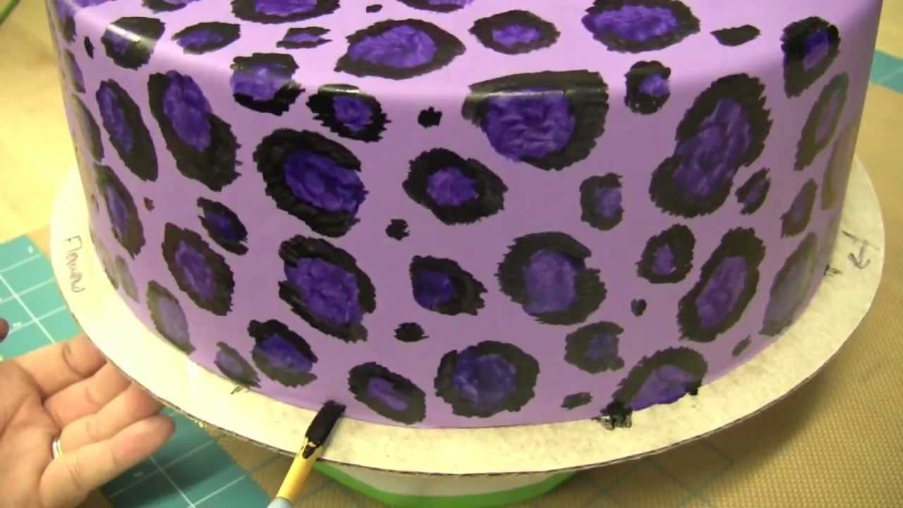 8 Photos of Purple And Pink Cheetah Cakes 8 Photos of Purple And Pink Cheetah Cakes