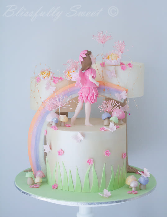 Rainbow Fairy Cake