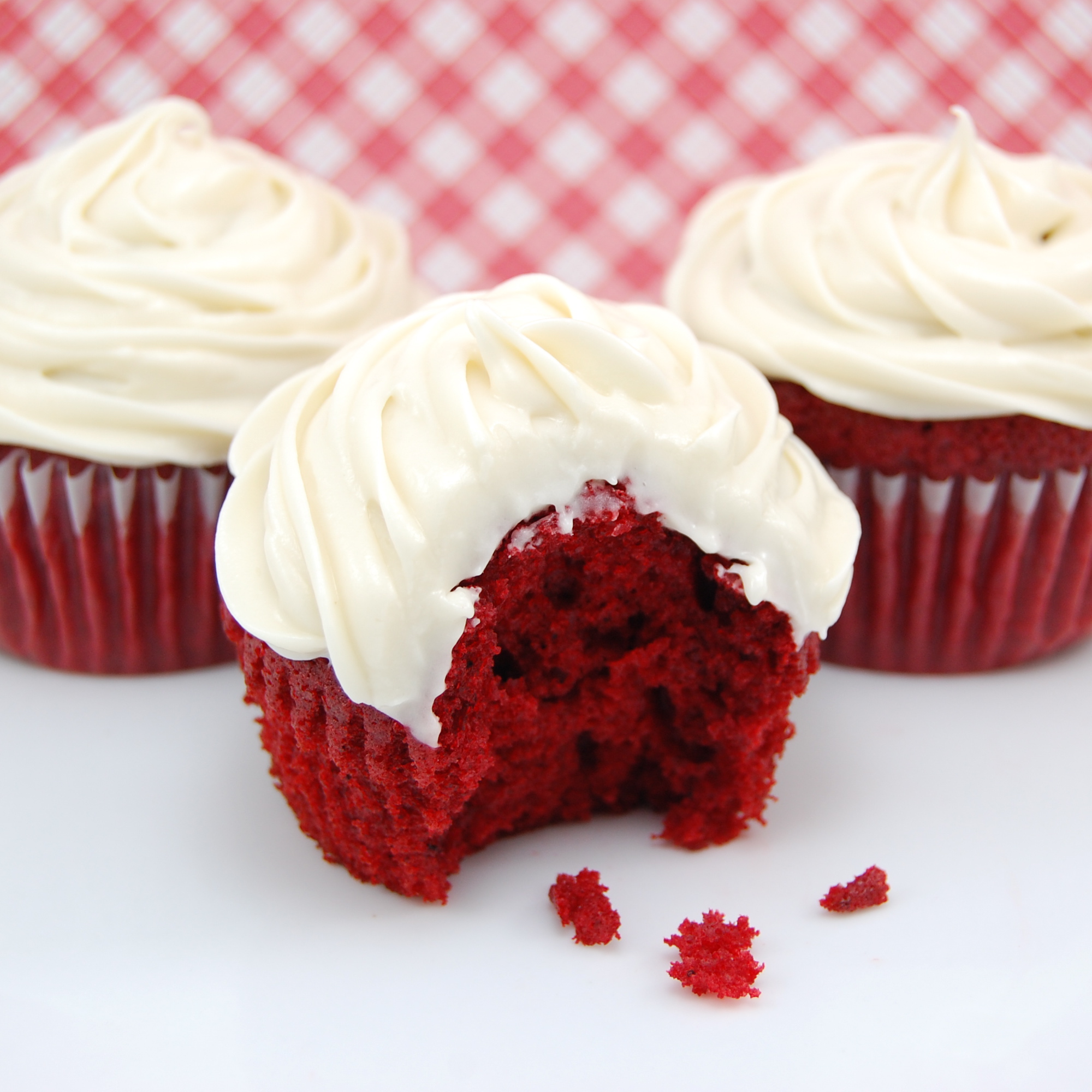 Red Velvet Cream Cheese Cupcakes