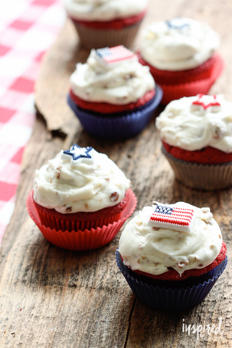 Red Velvet Cream Cheese Cupcakes