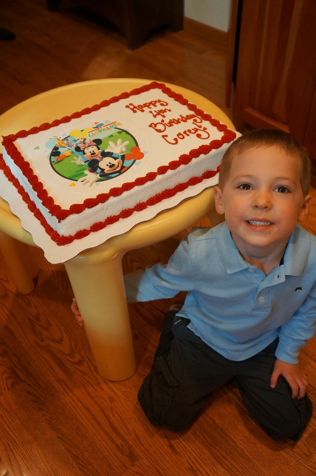 Sam's Club Mickey Mouse Birthday Cake