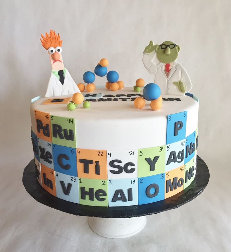 Science Birthday Cake Ideas