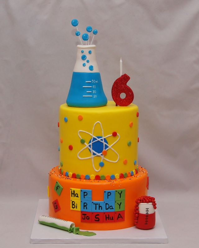 Science Chemistry Cake