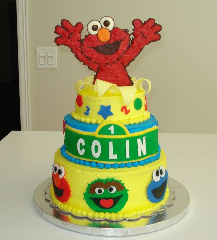 Sesame Street Birthday Cake Ideas