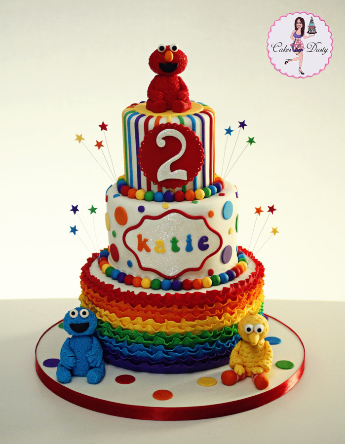 Sesame Street Birthday Cake