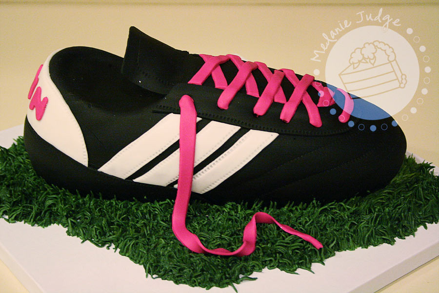 Soccer Cleat Cake
