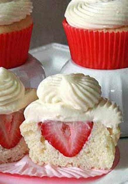 Strawberry Cheesecake Cupcakes