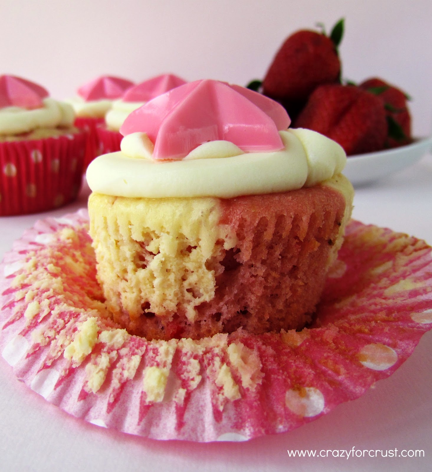 Strawberry Cheesecake Cupcakes