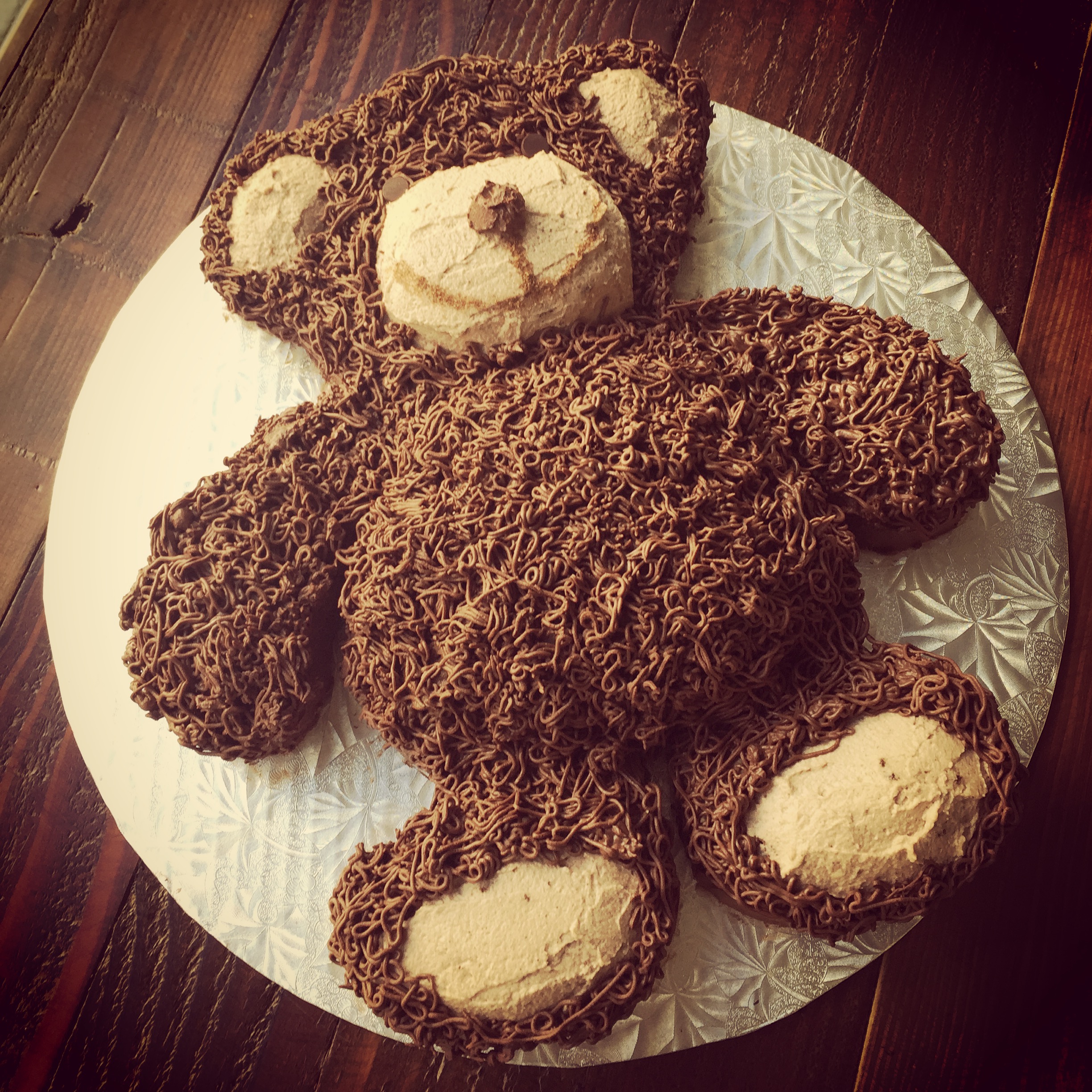 Teddy Bear Birthday Cake