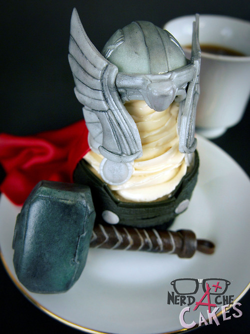 Thor Cupcake