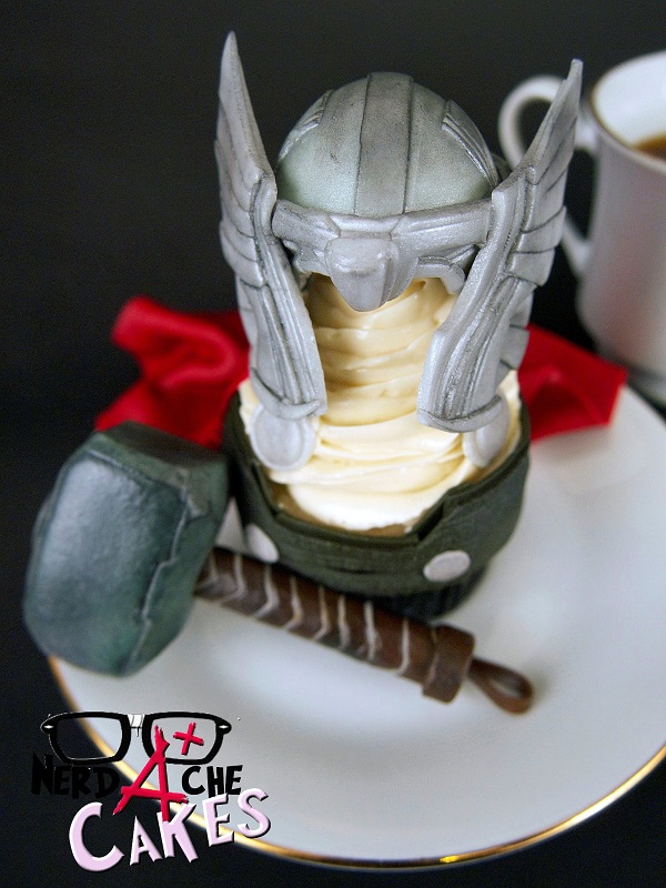 Thor Cupcake