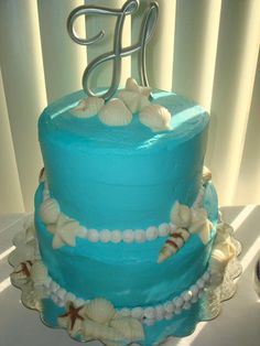 Tiffany Blue Sweet 16 Party Cakes