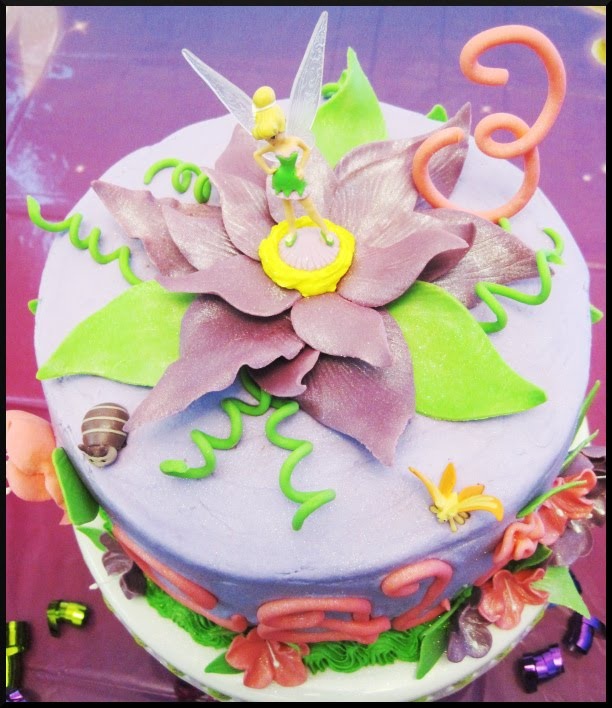 Tinkerbell Birthday Cake Tinkerbell Birthday Cake