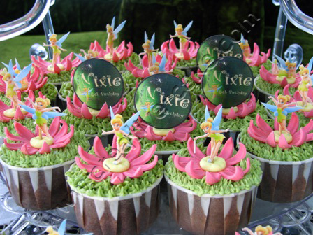 Tinkerbell Cupcakes